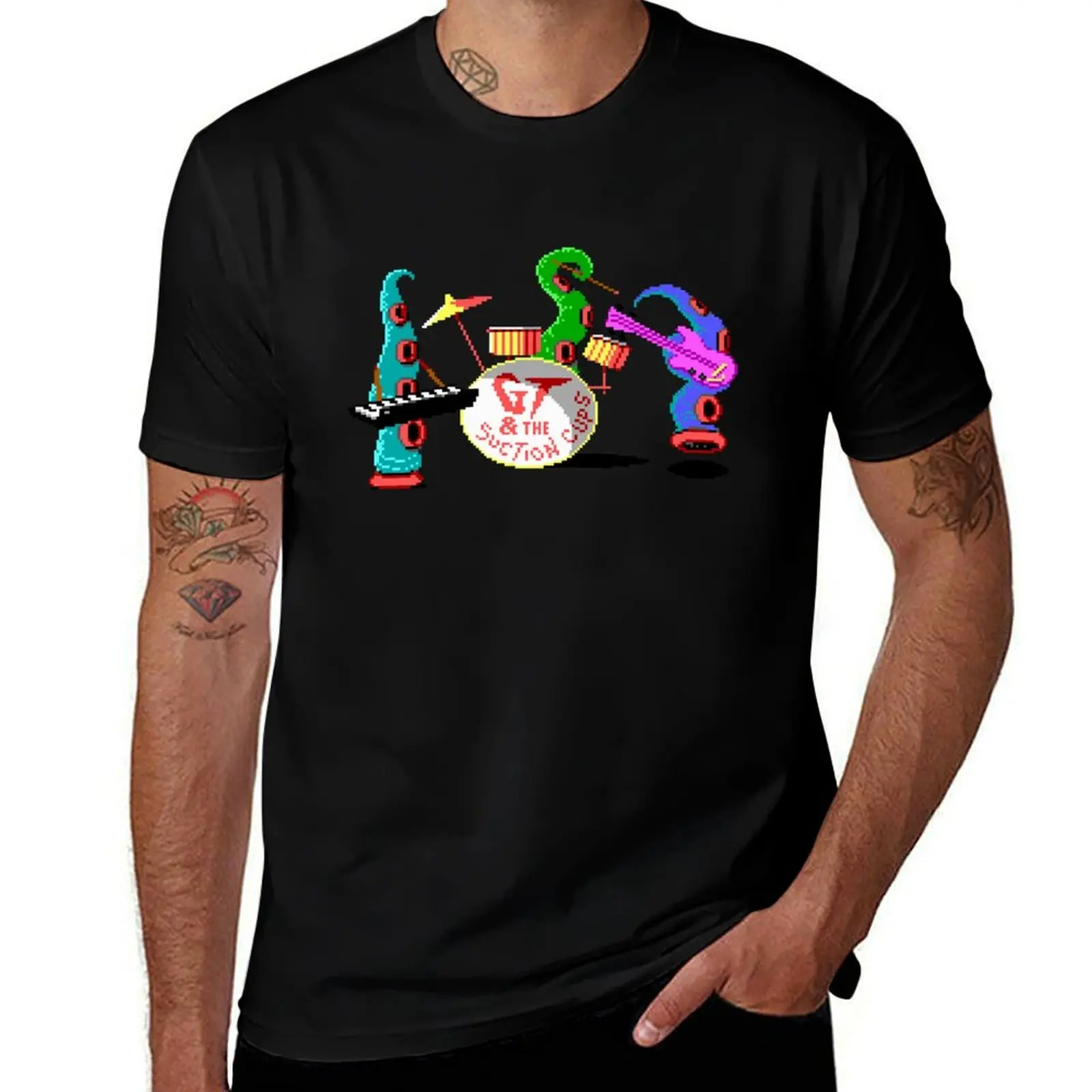 Maniac Mansion Pixel Style For Fans T-Shirt Summer Holiday T-Shirt