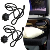 For Skoda Fabia Mk1 1999 2000 2001 2002 2003 2004 2005 2006 2007 Rear Parcel Shelf Strap String Cord