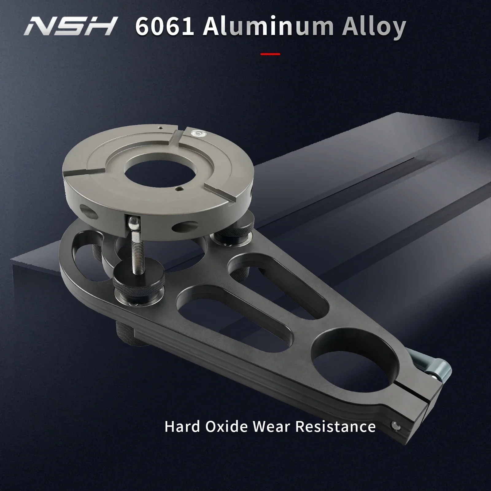 NSH 7" Off-Set Euro To Mitchell 3-Way Leveller Camera Accessories Dolly Bazooka Jibs Crane For Making Film - view 4