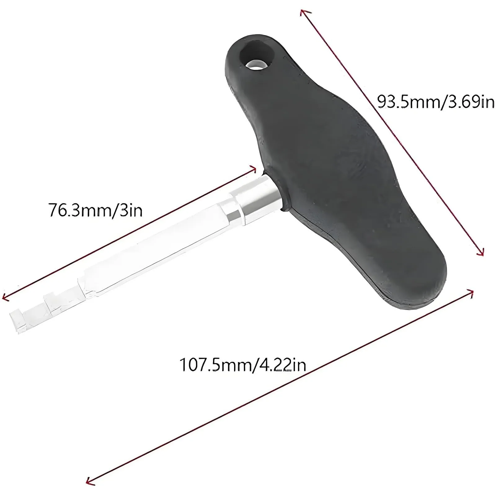 Alat Ekstraksi Steker Kawat Portabel Alat Pembuka Kunci Penginstal Kunci Pas Alat Pelepas Konektor Aksesori Alat Perbaikan Otomatis