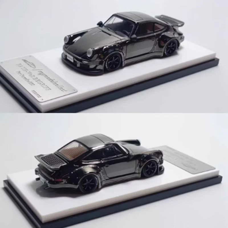 

Литой под давлением масштаб 1:64 RWB MC 964 993, имитация сплава, модель автомобиля, статическая коллекция, украшенные праздничные подарки, игрушки, сувенирный подарок