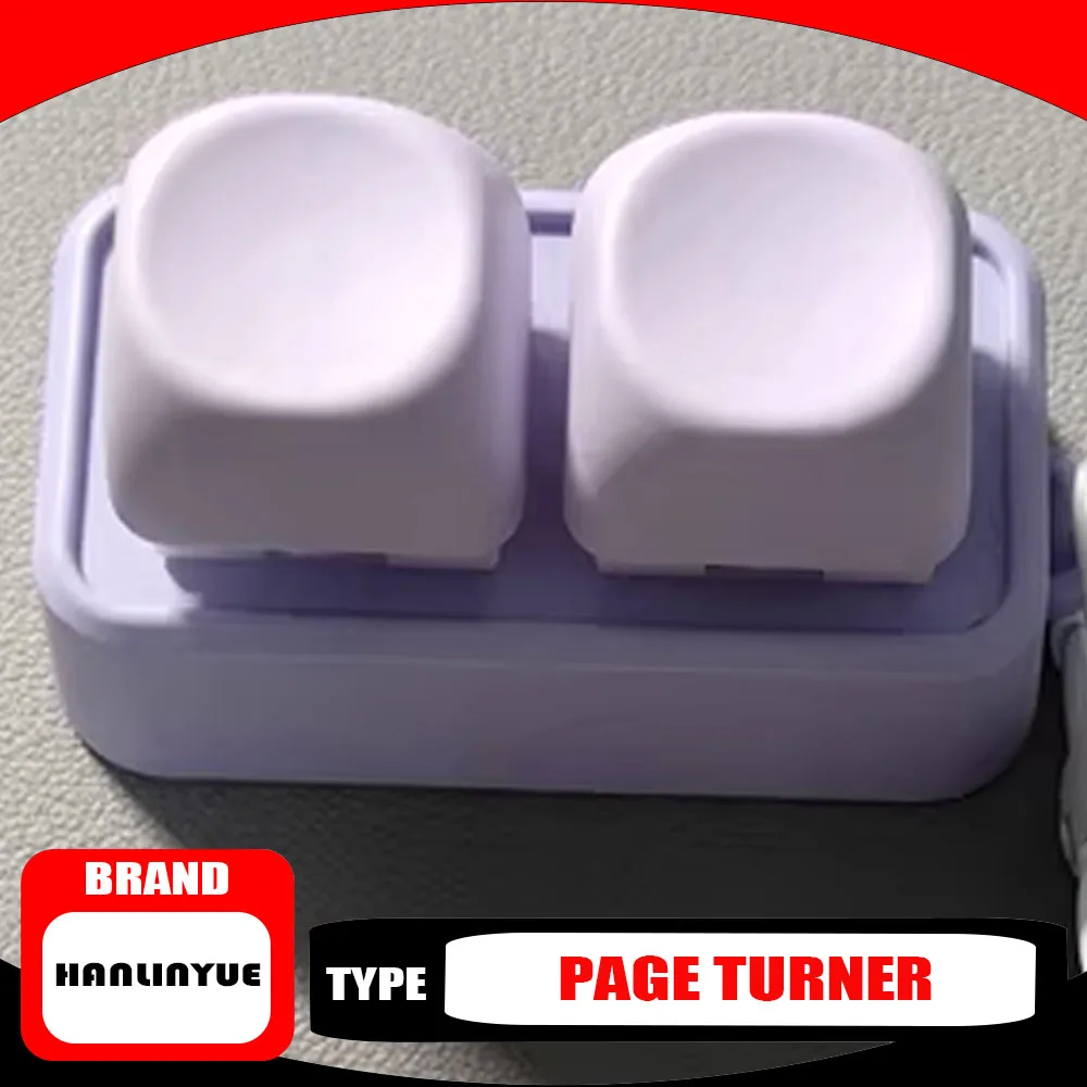 Hanlinyue Free2 Bluetooth Page Turner E-book Reader Electronic Paper Book Page Turning Artifact Mini Keyboard Sensitive