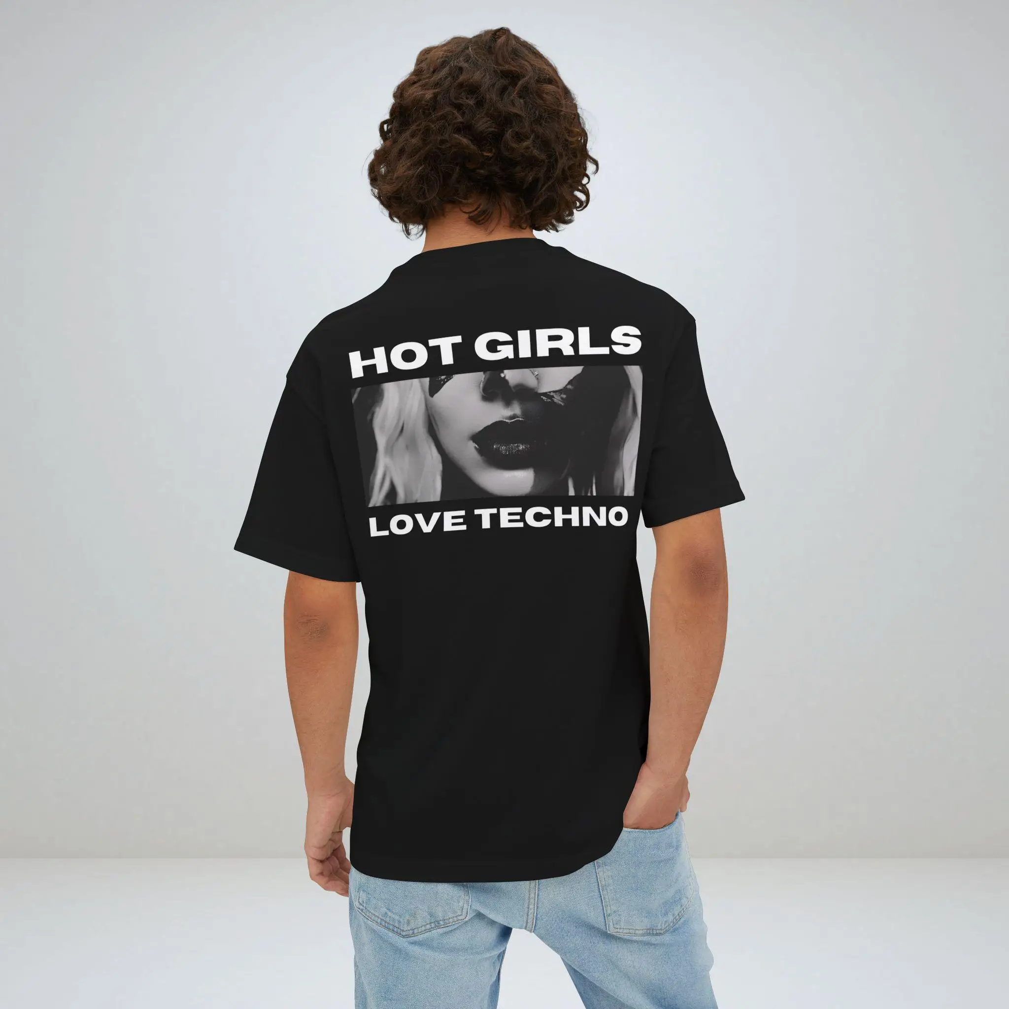 Meninas quentes amor techno camiseta: rave clubbing moda camiseta roupas gráficas camisa de manga curta unissex masculino feminino toda a temporada