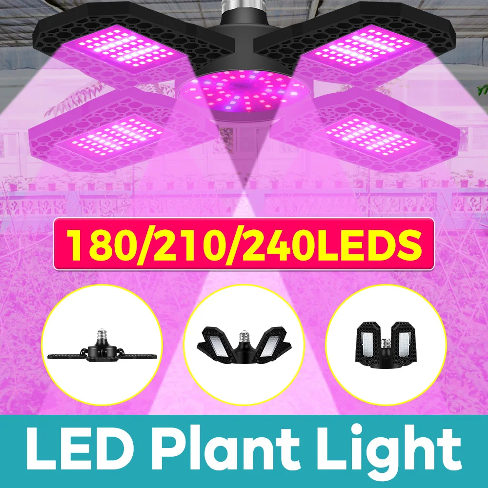 

Светодиодная лампа для растений полного спектра 200 Вт, цоколь E27/E26, деформируемая, для выращивания зелени, для гроубокса, для проращивания семян