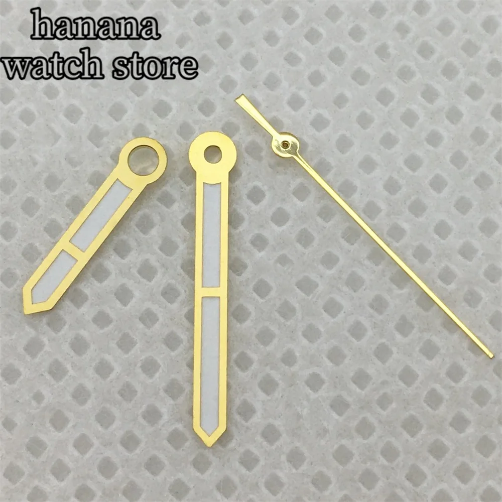 قطع غيار ساعات بليجر ، أيدي مضيئة ، الفضة ، الورد ، الذهب ، الأخضر ، NH36 ، حركة NH36