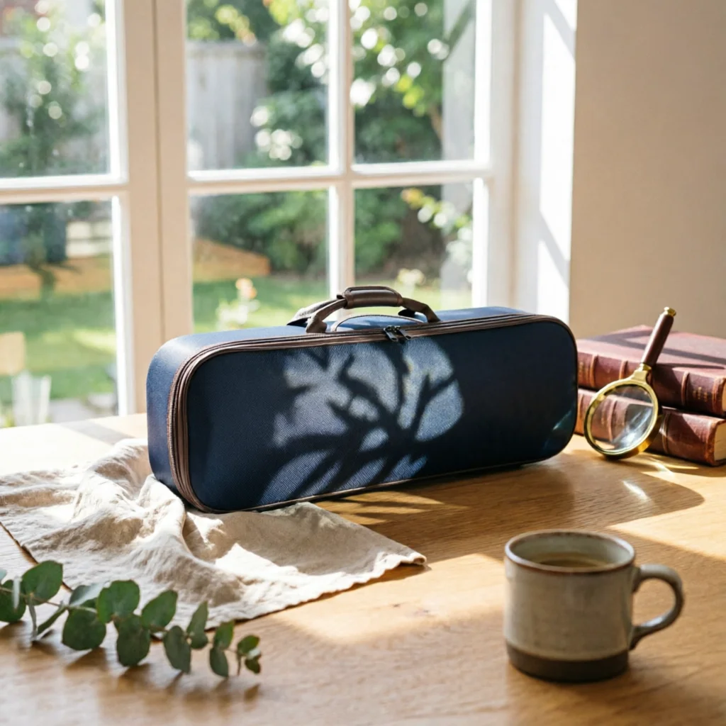 Violin Case Padded Violin Hard Case Long-Lasting Safeguarding for Violinists, Lessons, Storage