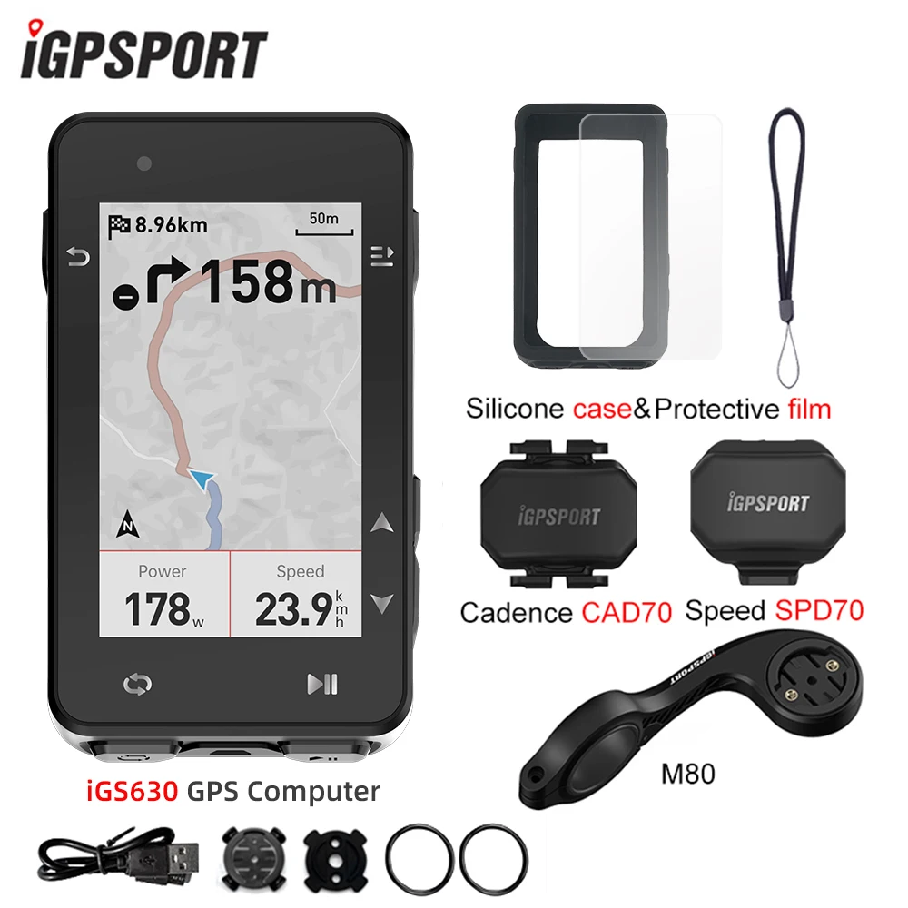 iGPSPORT iGS630 Bike GPS Computer Global Offline Map Navigation