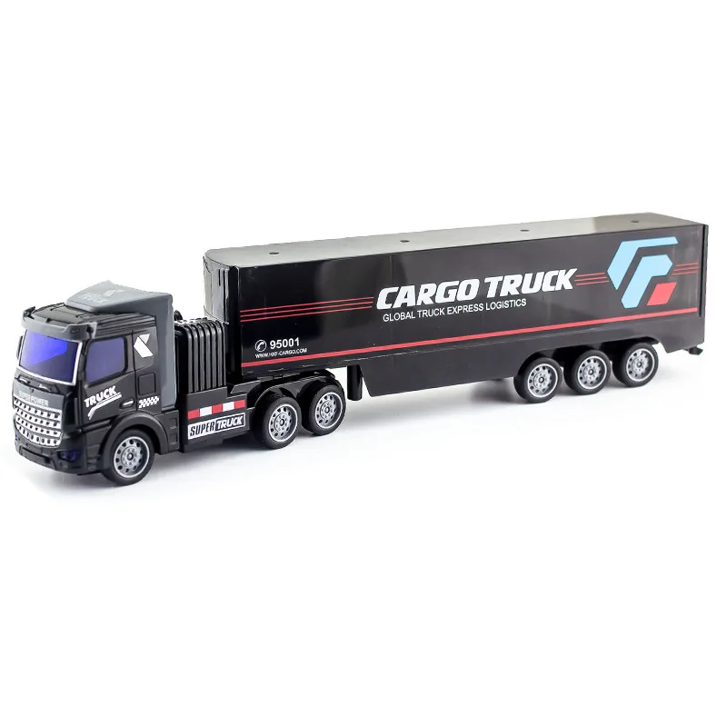 Transport RC Truck 1:48 Remote Control Car Engineering Vehicle Semi-trailer Radio Controlled Toys for Boys Kids Children\'s Gifts