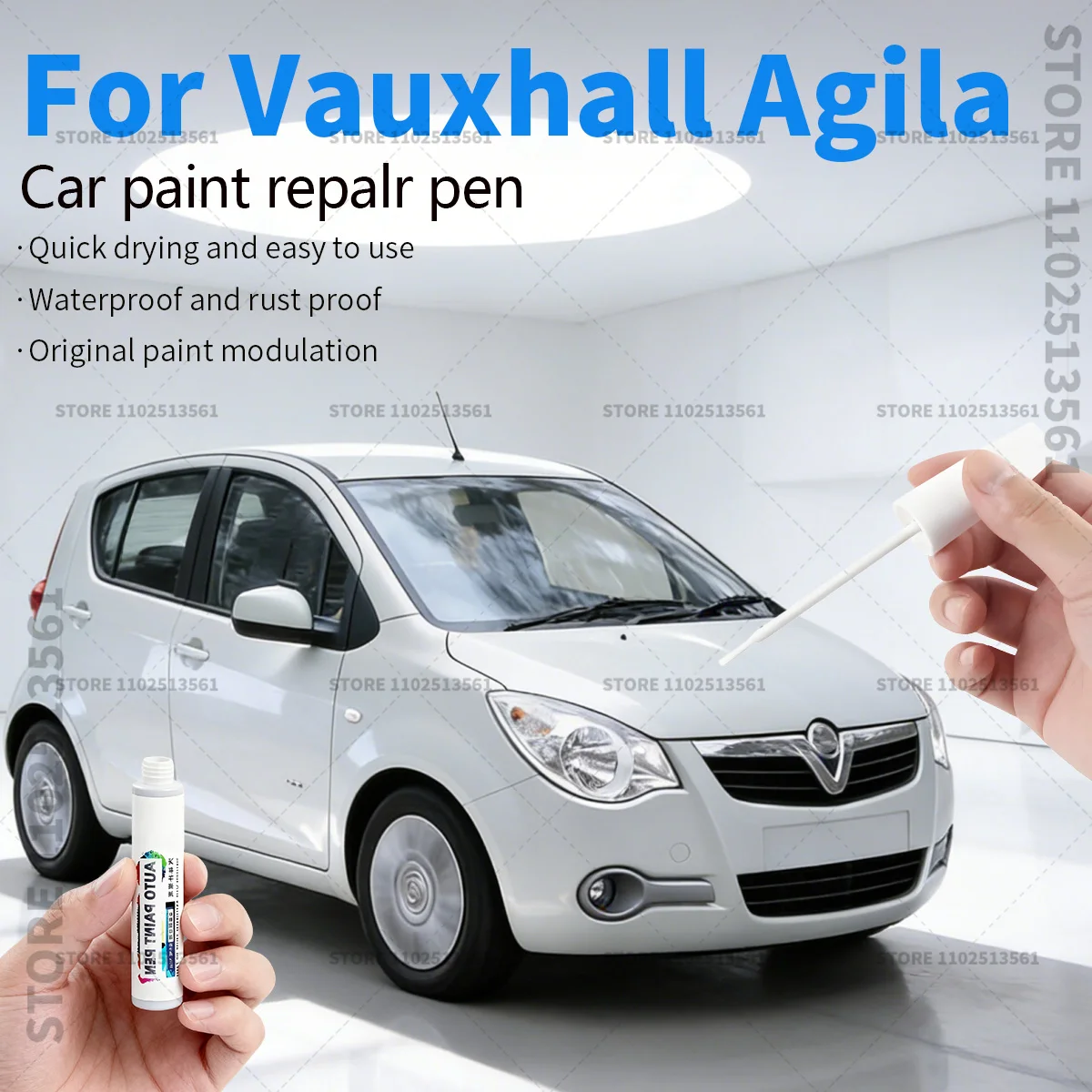 

Ручка-корректор для ремонта краски (красный, белый, черный, синий, зеленый, серебристый) – средство для удаления царапин, аксессуары для авто DIY для Vauxhall Agila 2000-2014 гг.