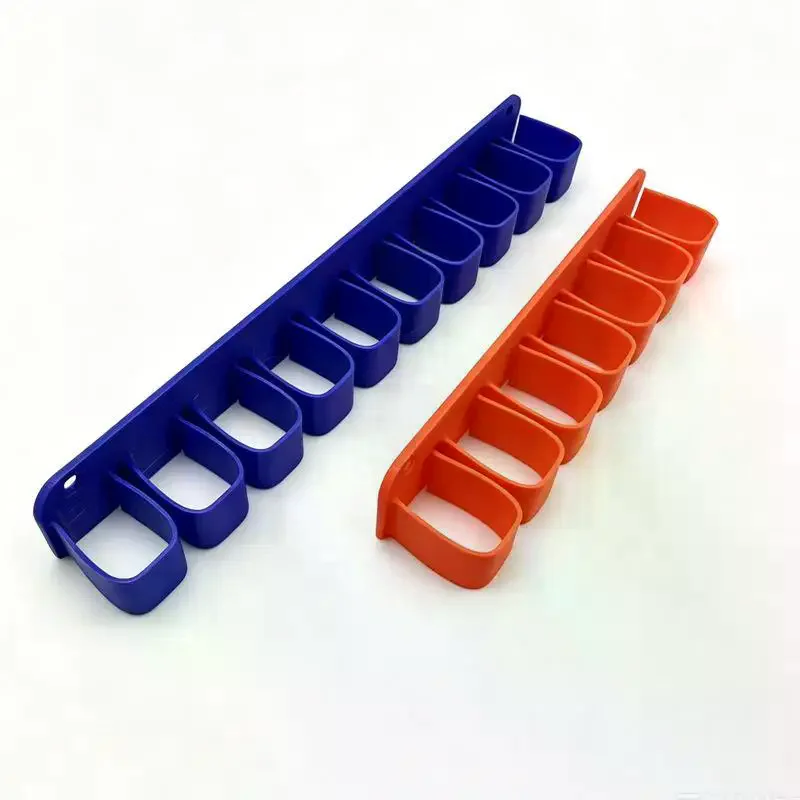 Wall Mounted Plastic Wrench Organizer With 7/10 Slots Durable For Garage Workshop Tool Storage Home DIY Use