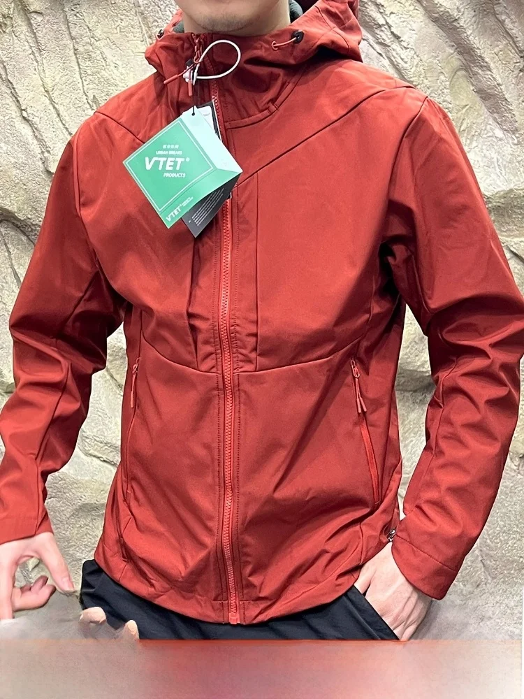 

Men's Softell Jaet Windproof Waterproof Fce Lined 3D Tailoring Cosite Fce Autumn Winter Outdoor Jaet Coat