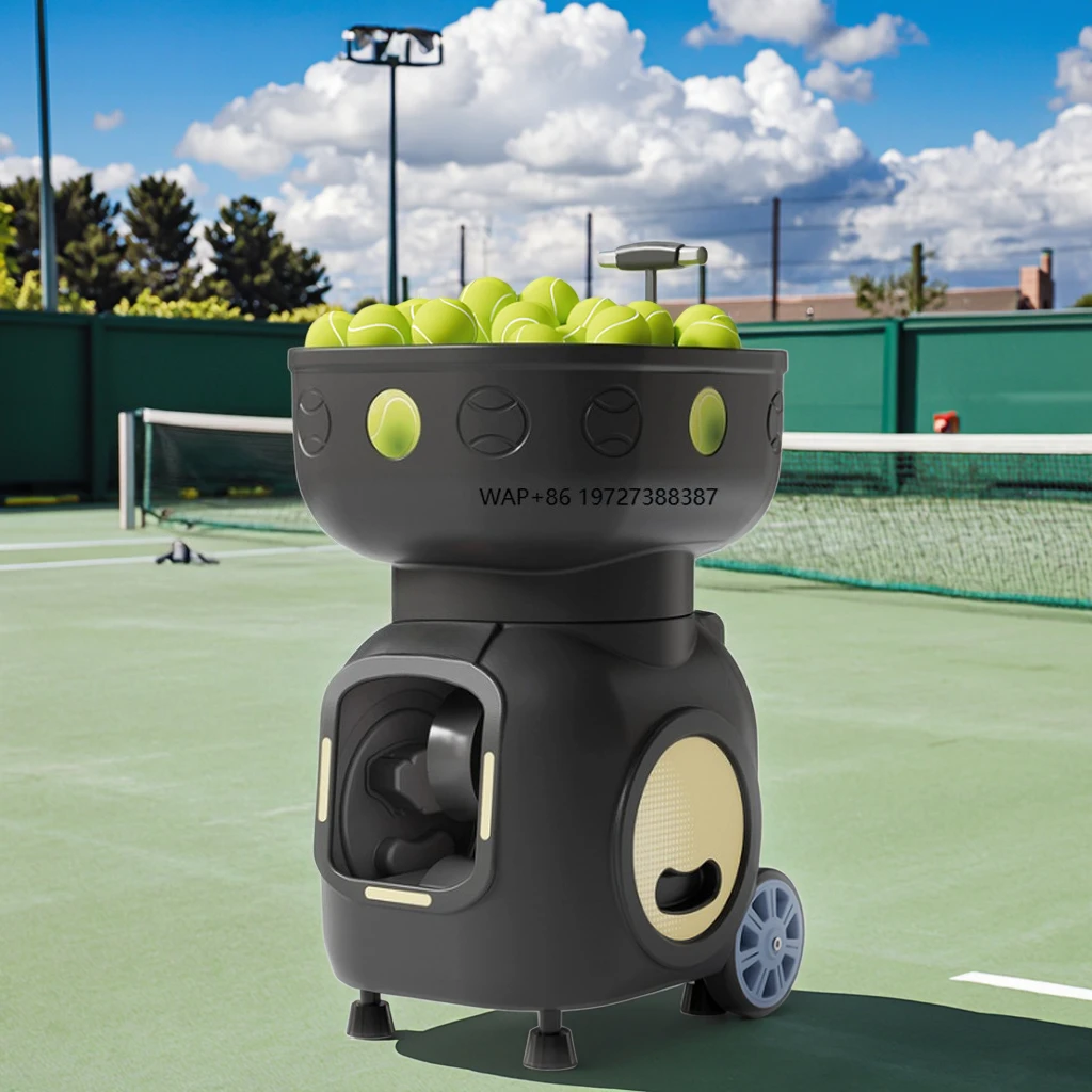 

Hot Sale Professional Tennis Ball Serve Machine Outdoor APP Control Tennis Ball Launch Training Shooting Machine for Exerciser