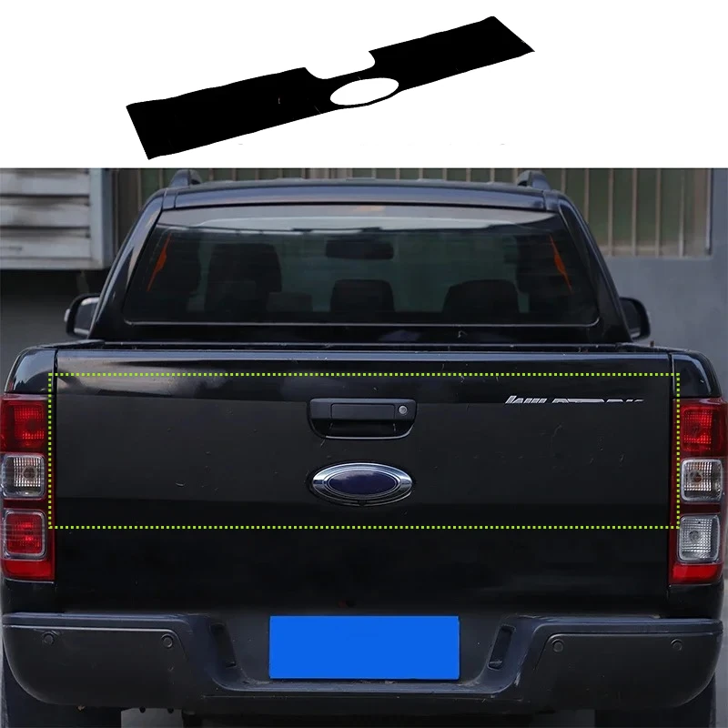 

Car Tailgate Rear Trunk Logo Emblem Badge Decoration anti-dirty Stickers Decals For Ford Ranger 2015-2021 Exterior Accessories