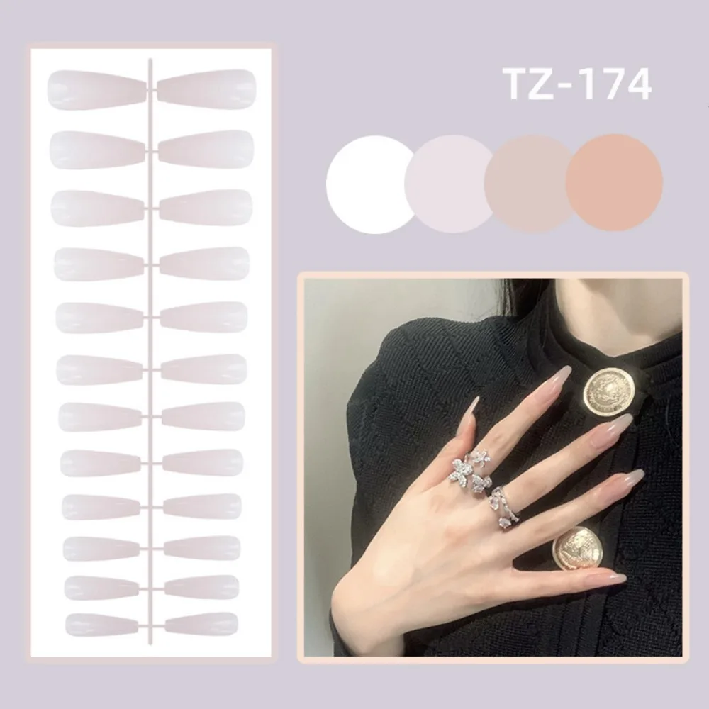 24-шт-съемных-однотонных-накладных-ногтей-длинные-полноразмерные-в-форме-балетки-яркие-для-маникюра-для-женщин