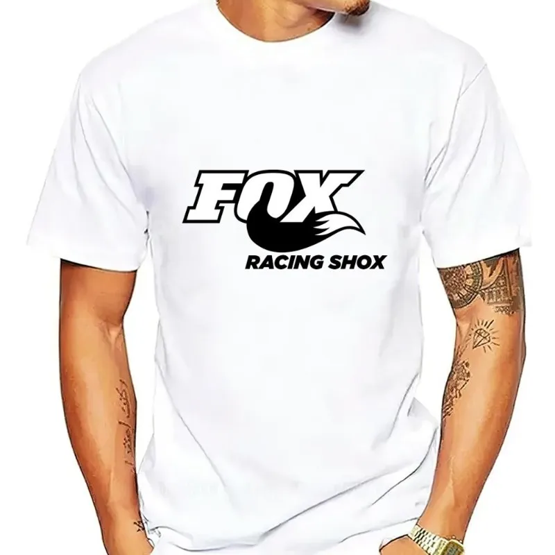 Fashion F-Fox Racing T Shirt Men Couple Combination Women Clothes Short Sleeve Collar Fashion Cotto