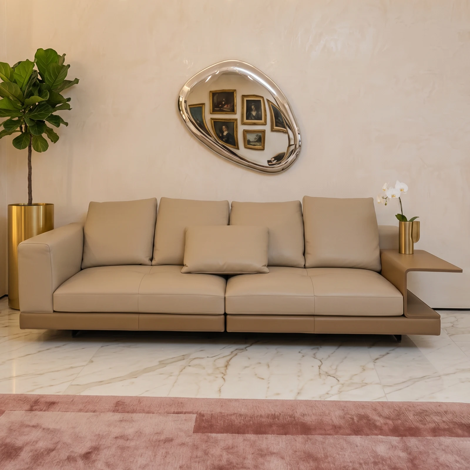 #Design Modern Designer Premium Italian Chesterfield Reclining Villa Sofa Set Genuine Leather Luxury Modular Furniture