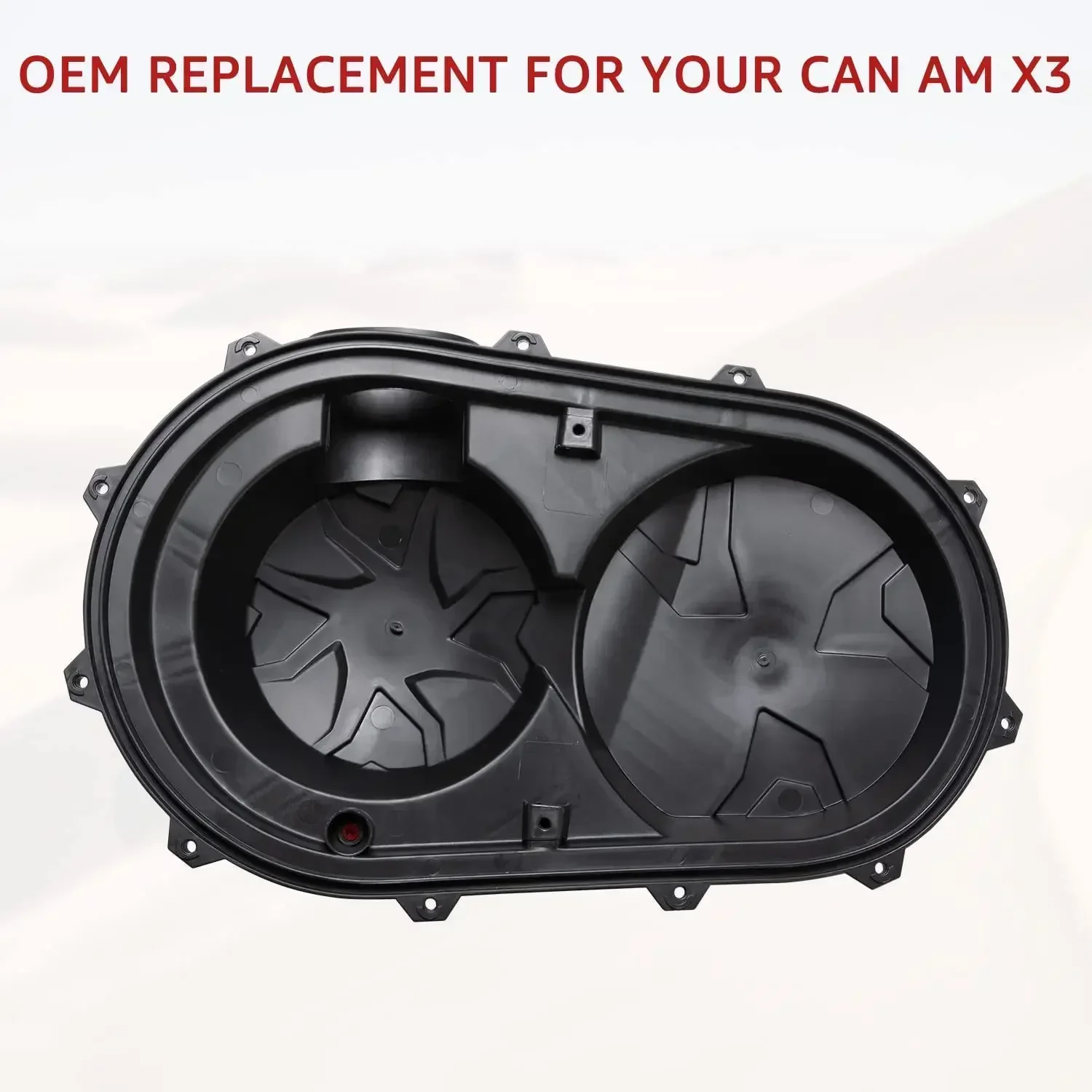 420212505 Outer Clutch Cover CVT Variator Clutch Plate Belt Cover for 2017-21 Can-Am Maverick X3 Max R RR 420212508 420897385