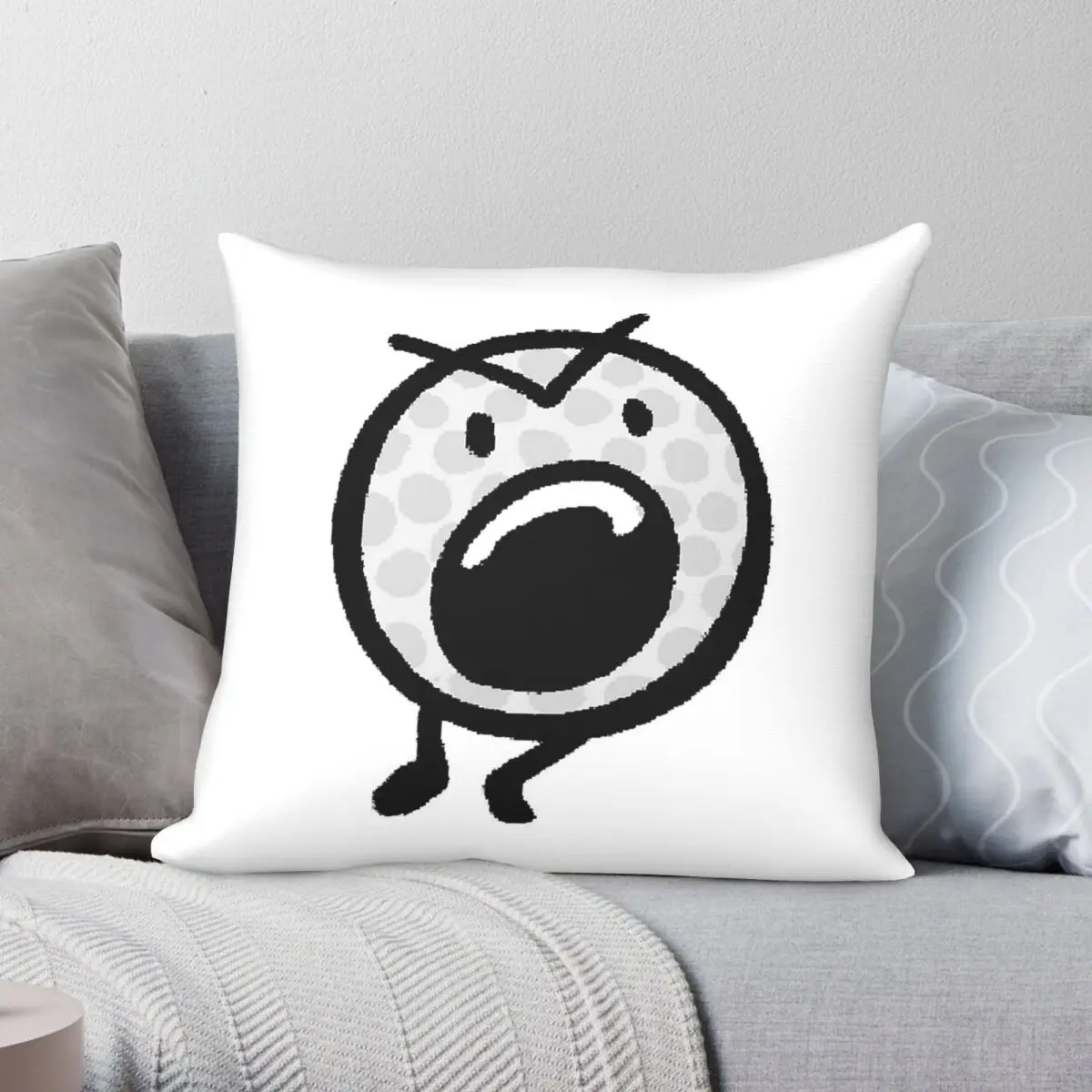 Golf Ball Battle For Dream Island Pillowcase Polyester Linen Velvet Pattern Zip Decorative Throw Pillow Case Bed Cushion Cover