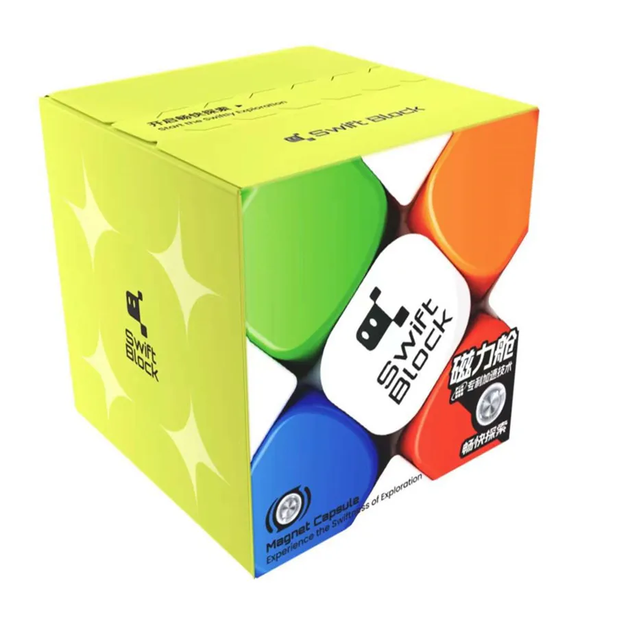 GAN Swift Block 355S Speed Cube Professional Cubo Magico Puzzle Toy For Children Kids Gift Toy GANSwift Block355S GAN Cubes