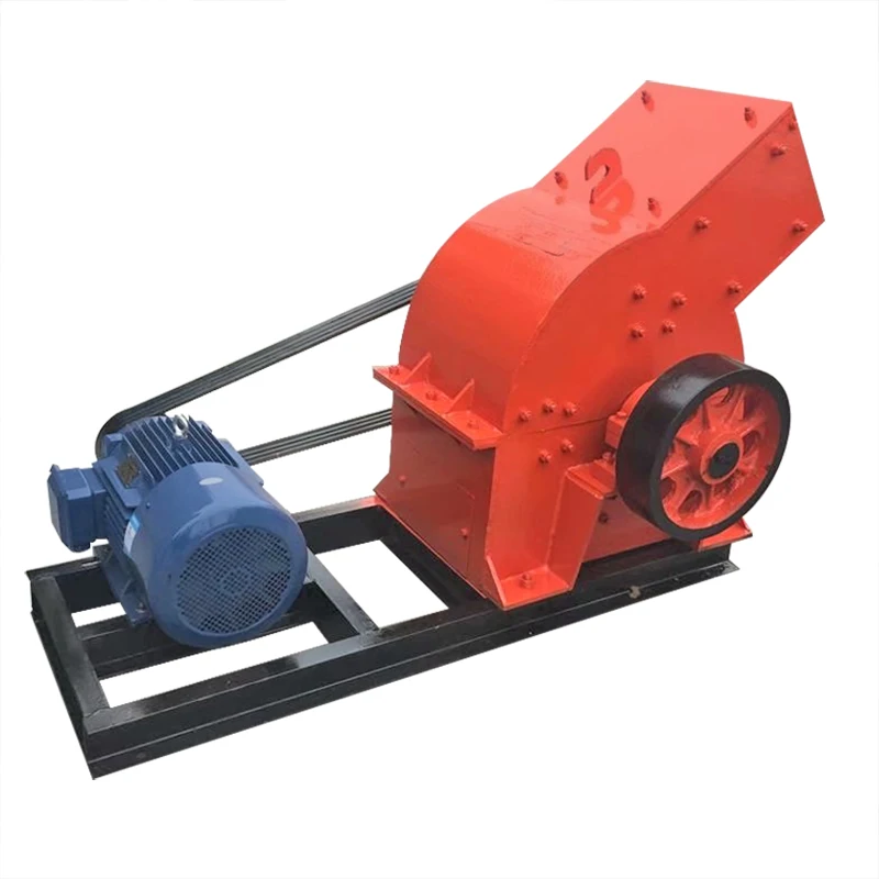 Coal Glass Gold Ore Rock Crushing Machine Double Stage Hammer Crusher