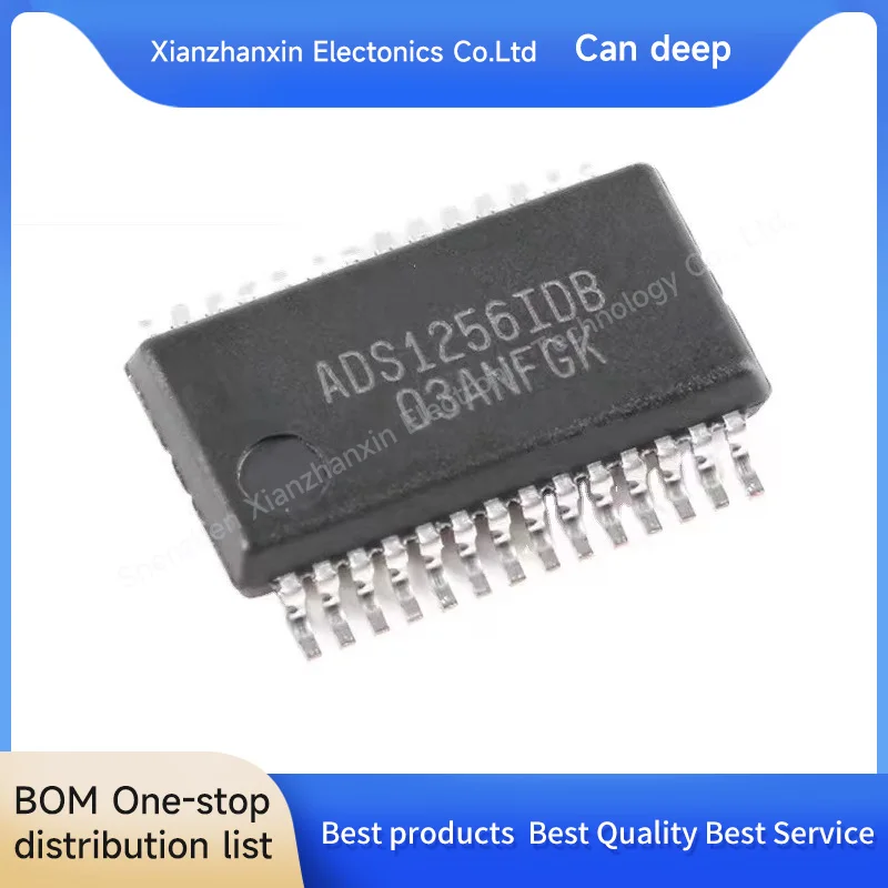 1pcs/lot ADS1256IDBR ADS1256IDB ADS1256 SSOP-28 Adc chip IC in stock