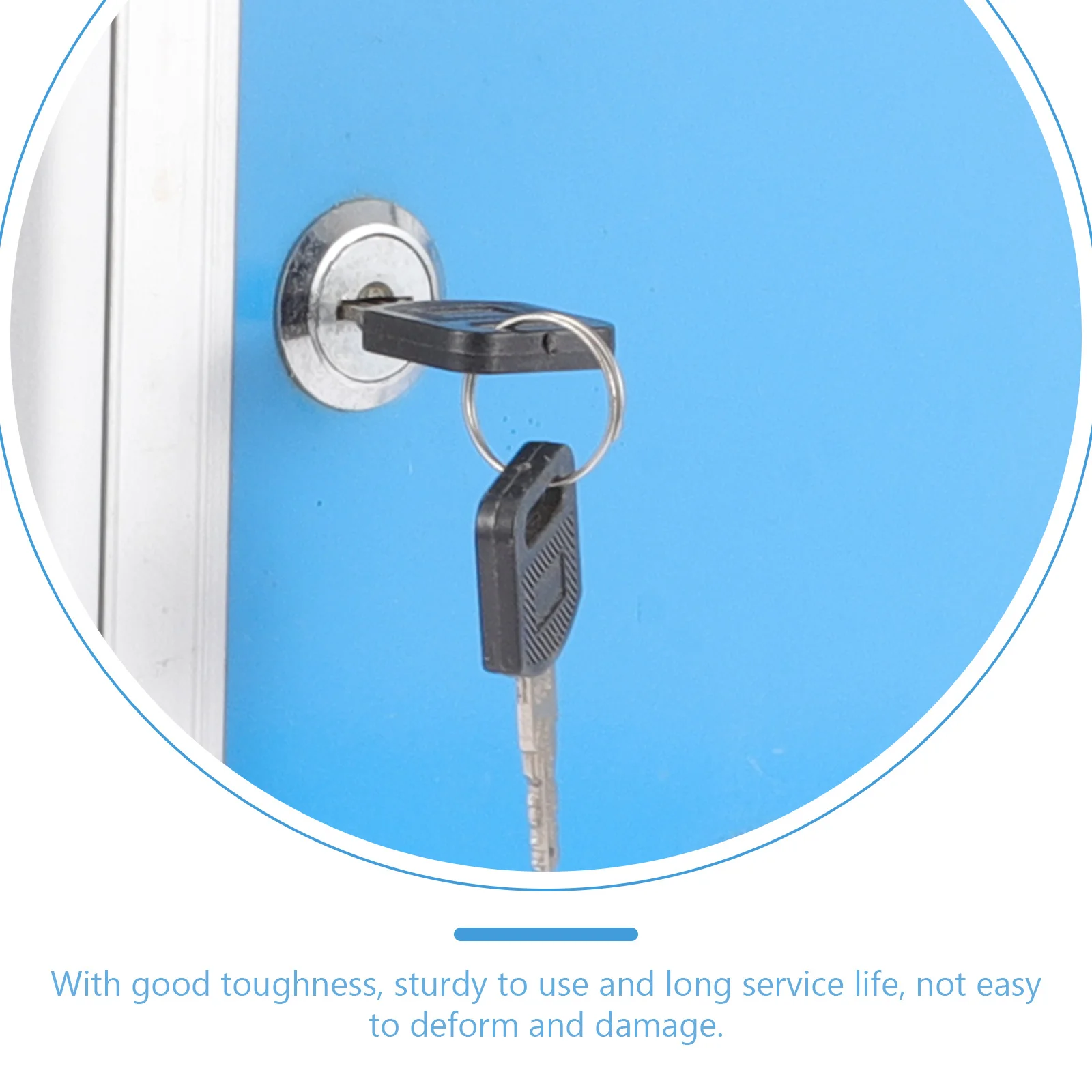 صندوق بريد مثبت على الحائط بتصميم عتيق، صندوق بريد قوي قابل لإعادة الاستخدام للتخزين المنزلي المثبت على الحائط، صندوق اقتراحات مع قفل #4