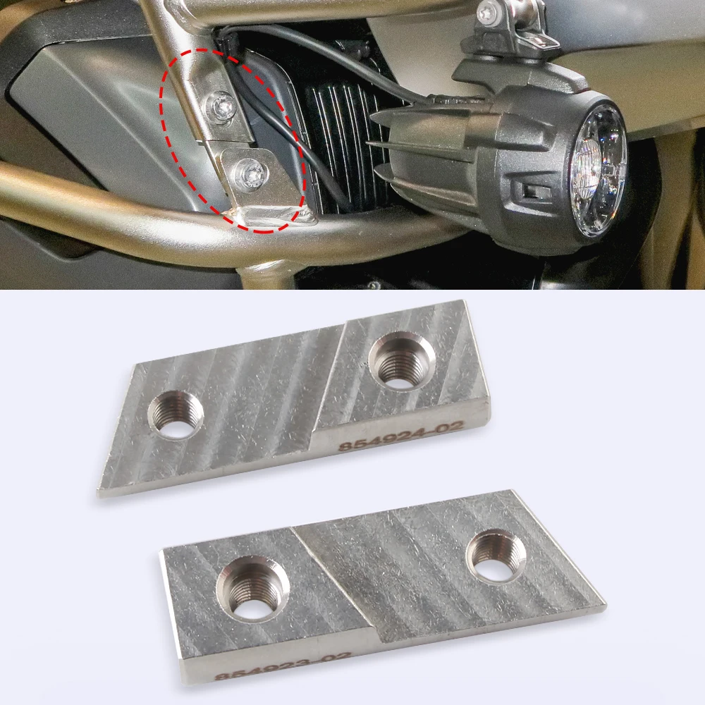 Motorcycle Bumper Connector Accessories For BMW R1200GS R1250GS ADV R 1250 GS Adventure 2019-2024 Engine Guard Bar Mount Bracket