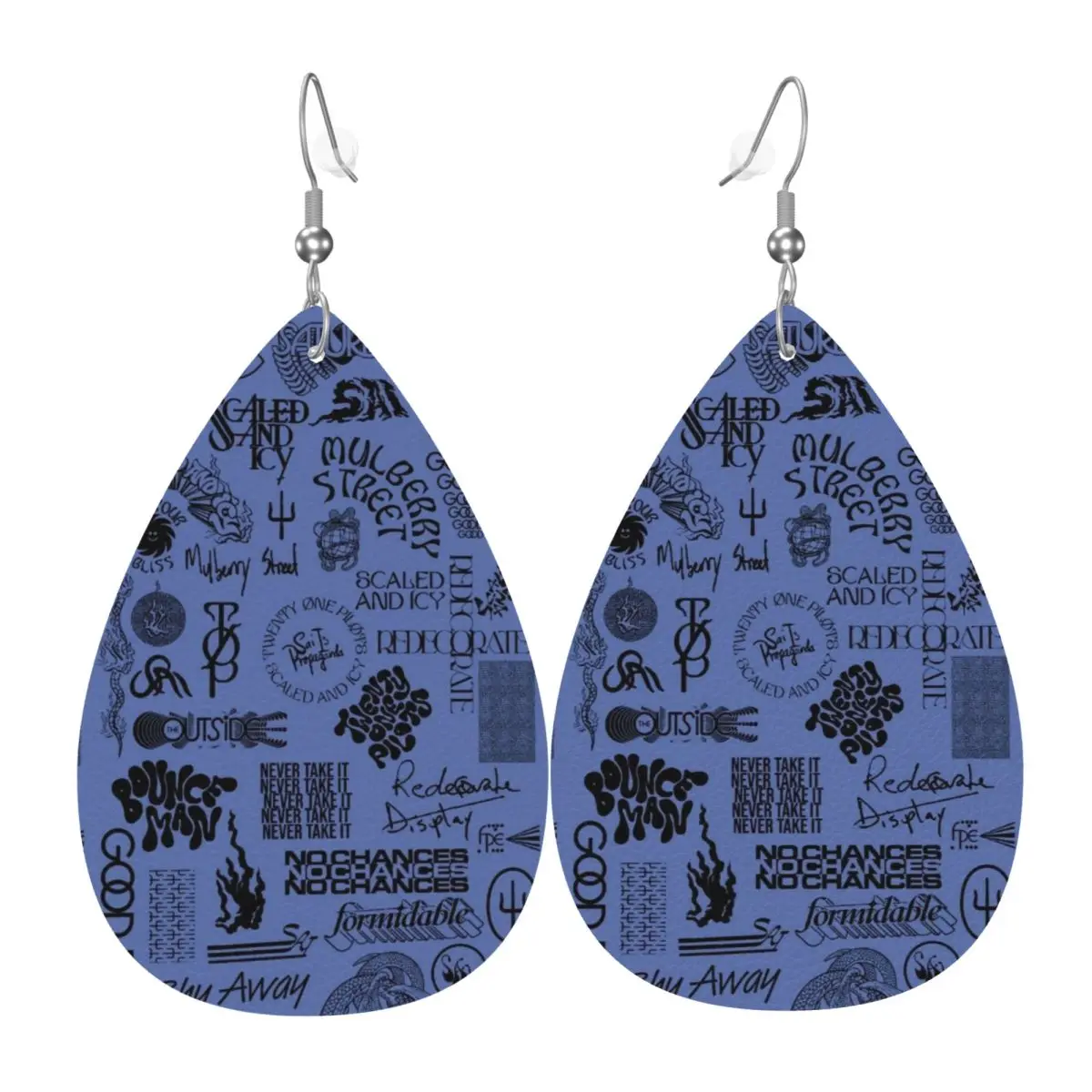 

Custom T-Twentys One P-Pilots Leather Earrings for Women Dangle Earrings Jewelry Accessories