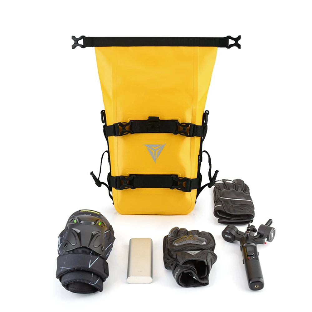 Motorfiets voorbumper tas Achtertas Motor Zijtas 8L Volledig Waterdichte Moto Zadel Fietstas Professionele Motor Accessorie