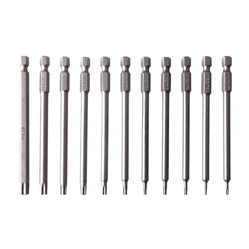 A26I-11Pcs Hex Screwdriver Set Extended Hex Handle Screwdriver Multi-Function Tool Set Durable Easy To Use