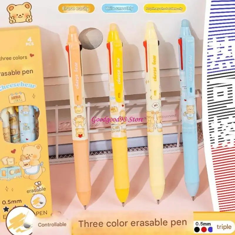 Neutral Pen Rewritable Straight Liquid Gel Pen Liquid Roller Pen 0.5mm Liquid Gel Pen Quick-Dry Pen for Writing