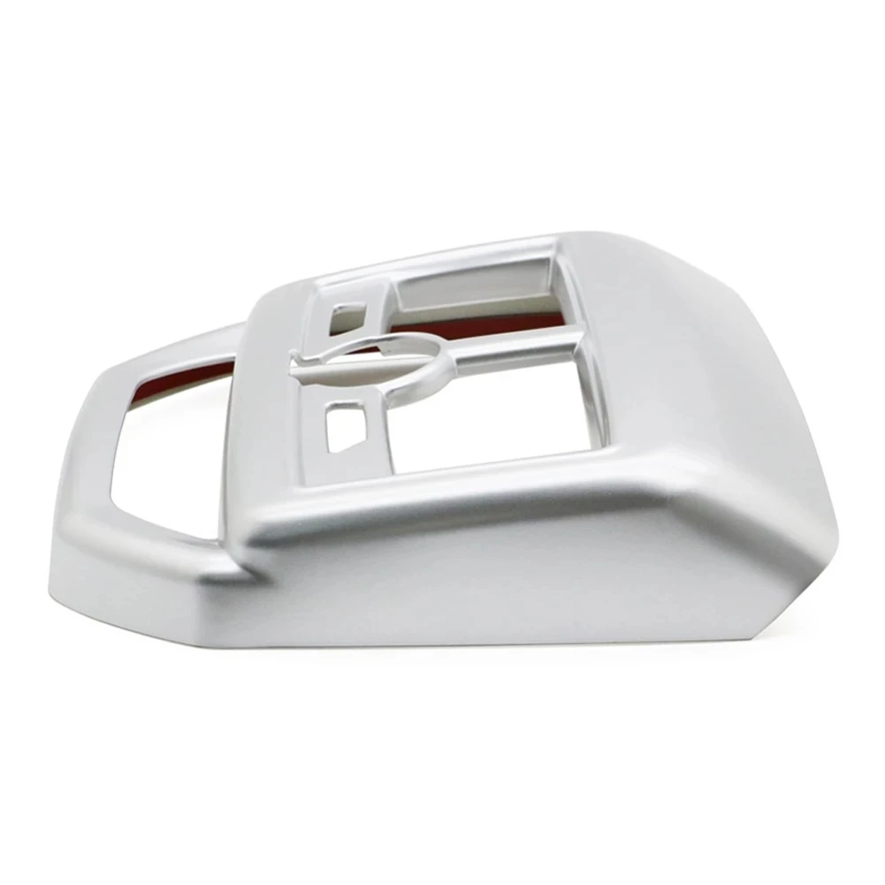 Armrest Box Rear Air Conditioner AC Vent Outlet Molding Cover Trim For Peugeot 3008 GT 3008GT 5008 2017 2018 Auto Accessories