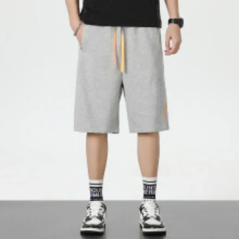 Summer Baggy Sweatshorts Men Hip Hop Streetwear Loose Jogger Short Men Straight Cotton Casual Shorts