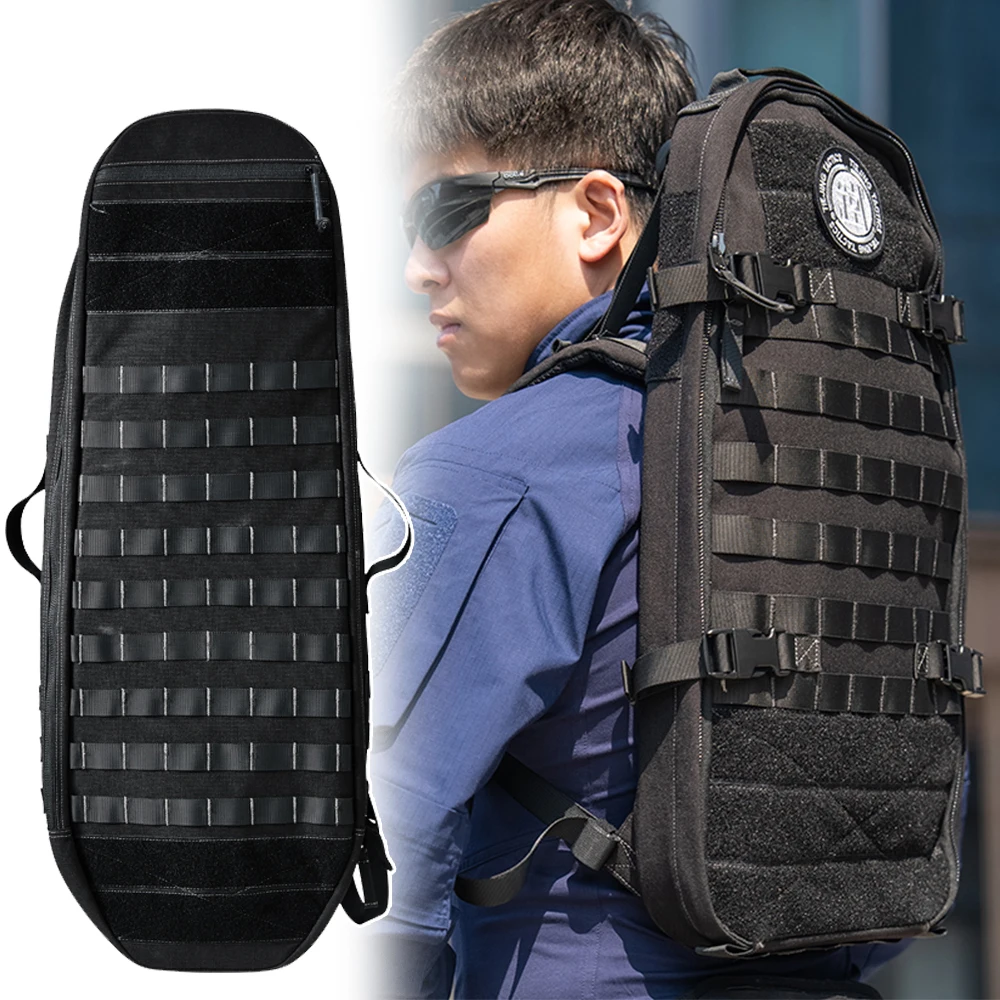 

Tactical Quick Response Gun Bag 1000d Nylon Molle System Breathable Cushioning Gun Bag For Outdoor Special Forces Duty Training