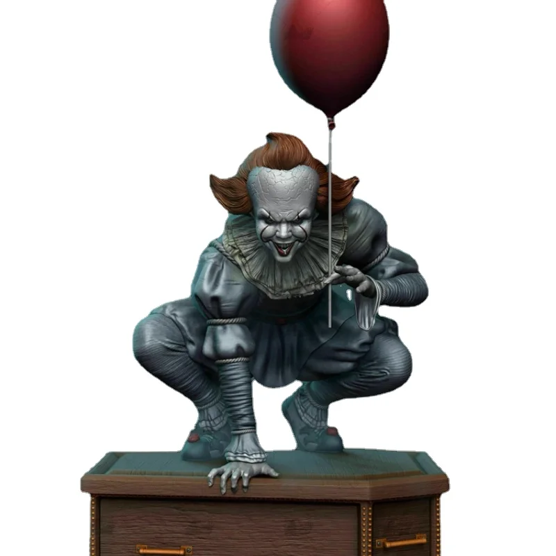 

1/24 Scale 75mm Total Height Crouching Scary Kid Resin Figure Assemble Model Kit Unassembled Dioramas Unpainted Statuettes Toys