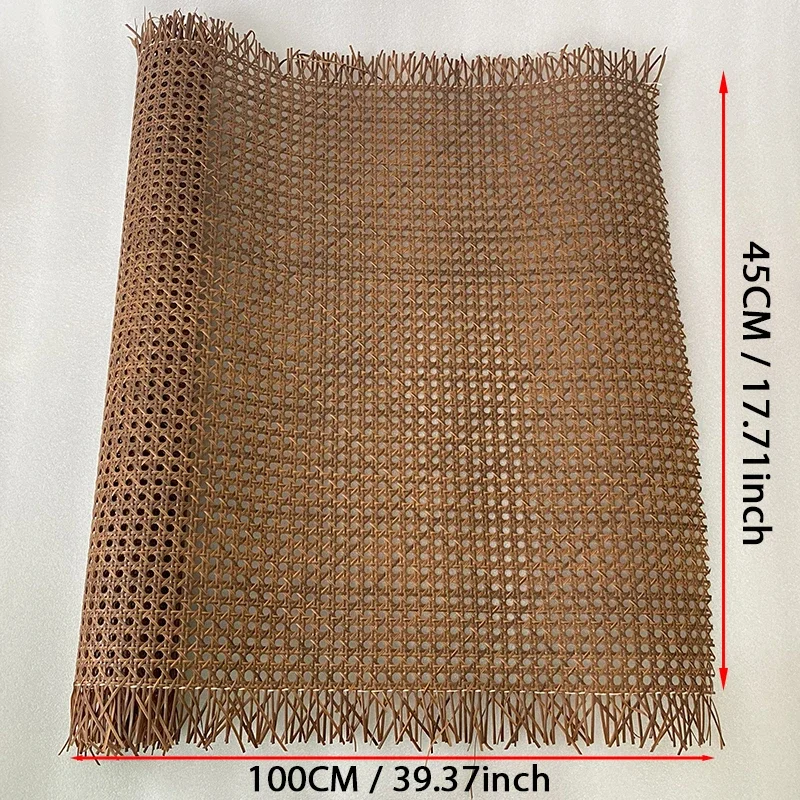 Multi Size New Colors Indonesian Plastic Rattan Cane Chair Table Furniture Repair Material Webbing Roll Wicker Sheet Exclusive