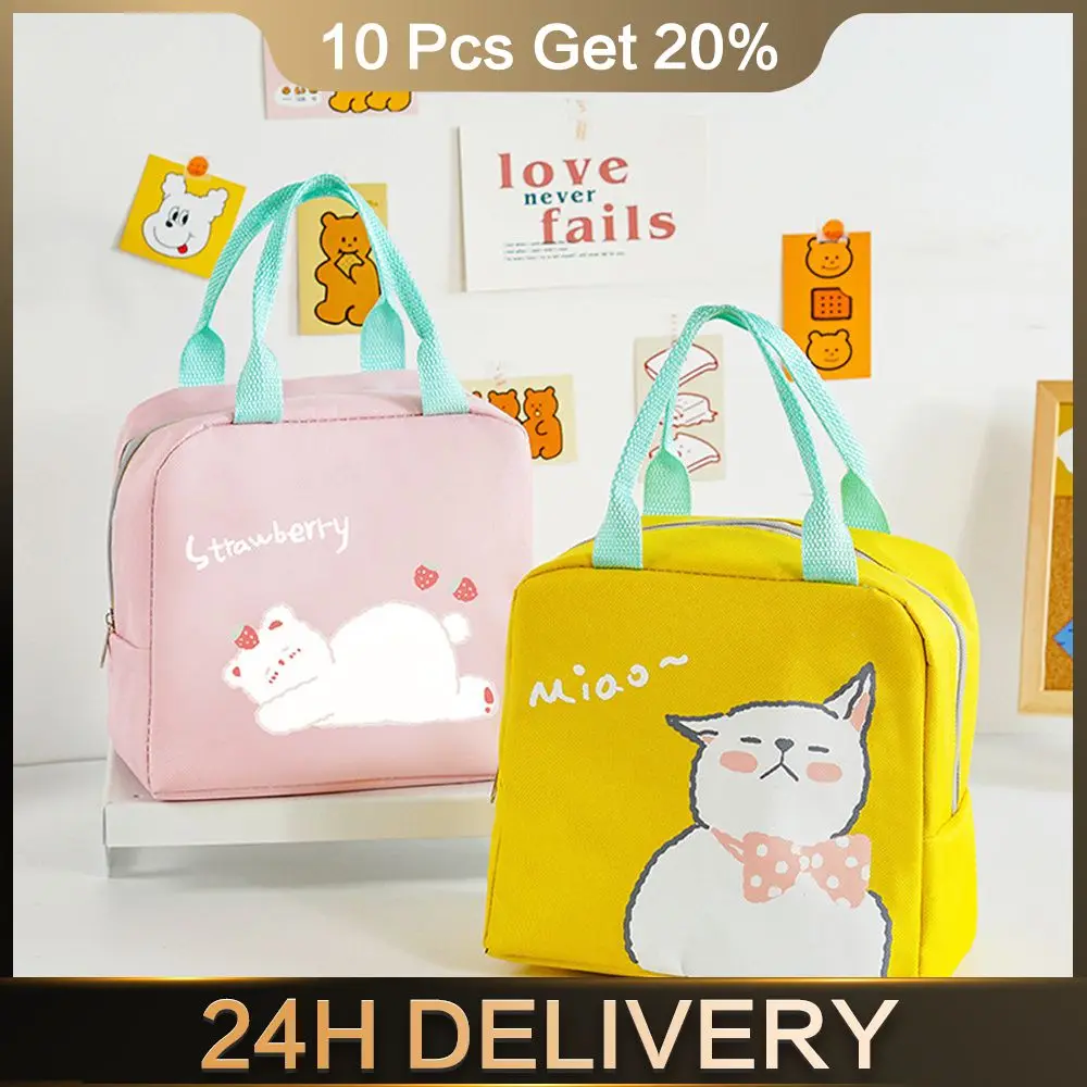 Lunch Bag Portable Cute Lunch Box Bag Bags And Suitcases Insulation Bag Long-term Insulation Waterproof