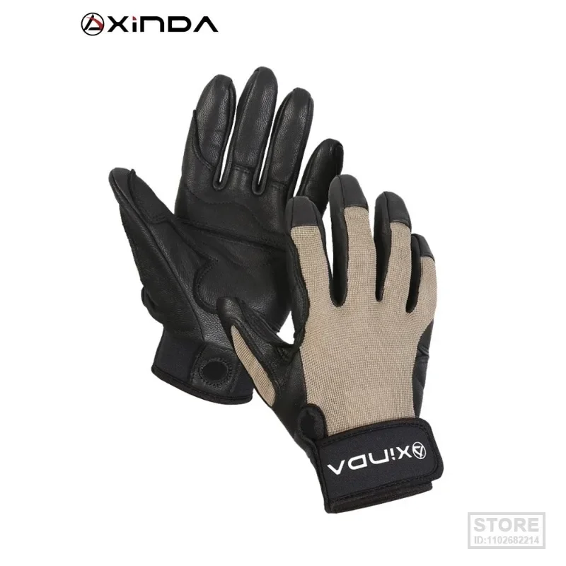 Xinda Outdoor Gloves SRT Bicycle Airsoft Hiking Climbing Shooting Paintball Camo Sport Full Finger Glove