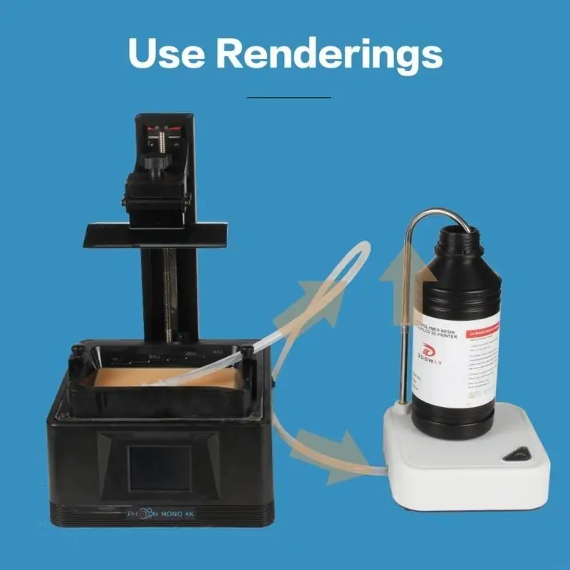 E1PF Electric Resin Drainage Machine Resin Reclaimer 3D Printer Resin Recycling Tool
