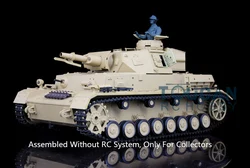 Henglong 1/16 Plastic IV F Static Tank Model 3858 without Gearbox Radio Without Electronic System Only for Collectors