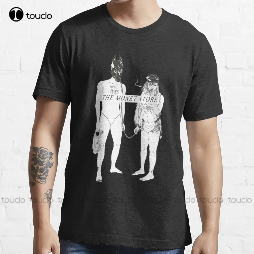 Death Grips The Money Store Album Cover (Censored) T-Shirt Fishing Shirt Custom Aldult Teen Unisex Digital Printing Tee Shirt