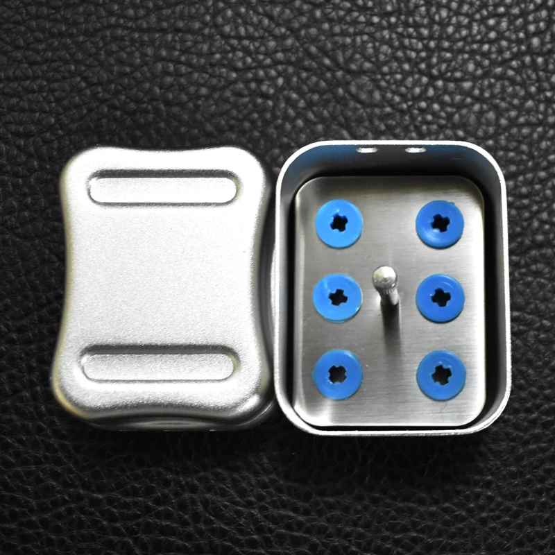 Dental-Desinfektionsbox für Scaler-Spitzen, Autoklav-Sterilisator für Mundpflegegeräte, zufällige Farbe, 6 Löcher – Detail 5