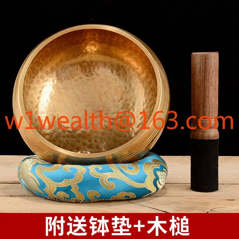 Bowls and bowls, sound bowls, meditation yoga, Nepalese handmade head therapy, sound copper singing bowls and bowls ornament