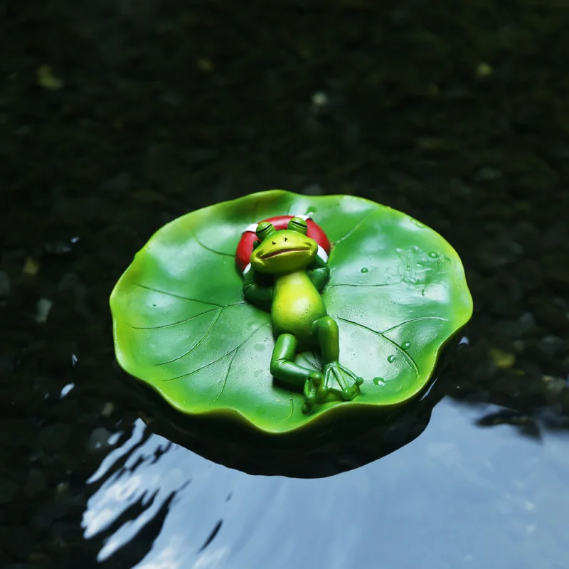 1pc Charming Floating Turtle Garden Statue - Rustic Resin Animal Figurine for Pond & Yard Decor, Perfect for Thanksgiving