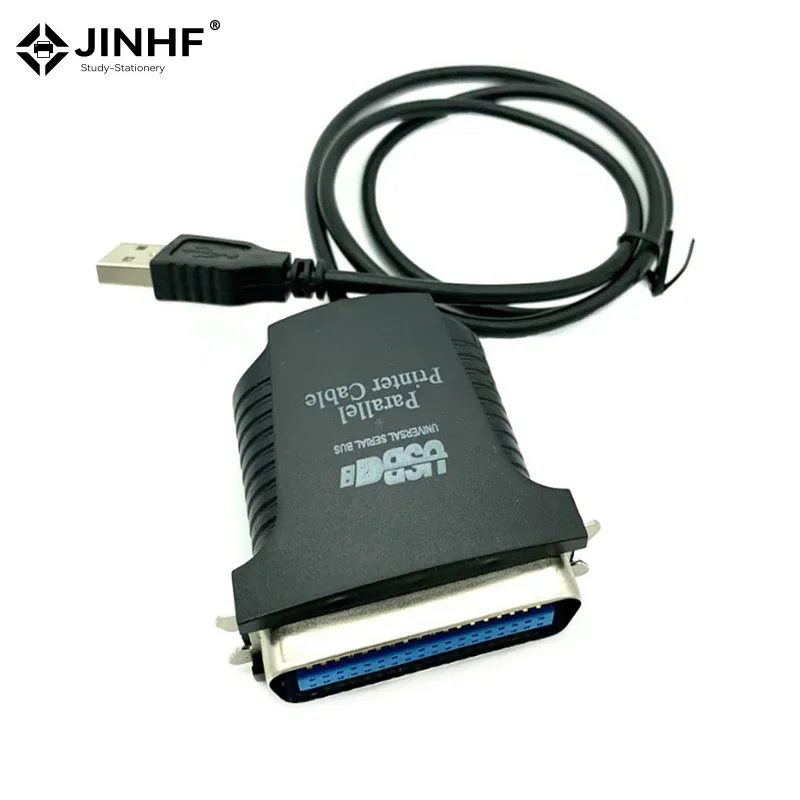 USB 2.0 to 36 Pin Parallel IEEE 1284 Printer Cable Adapter Lead Bidirectional Parallel Interface Port For Computer PC Laptop