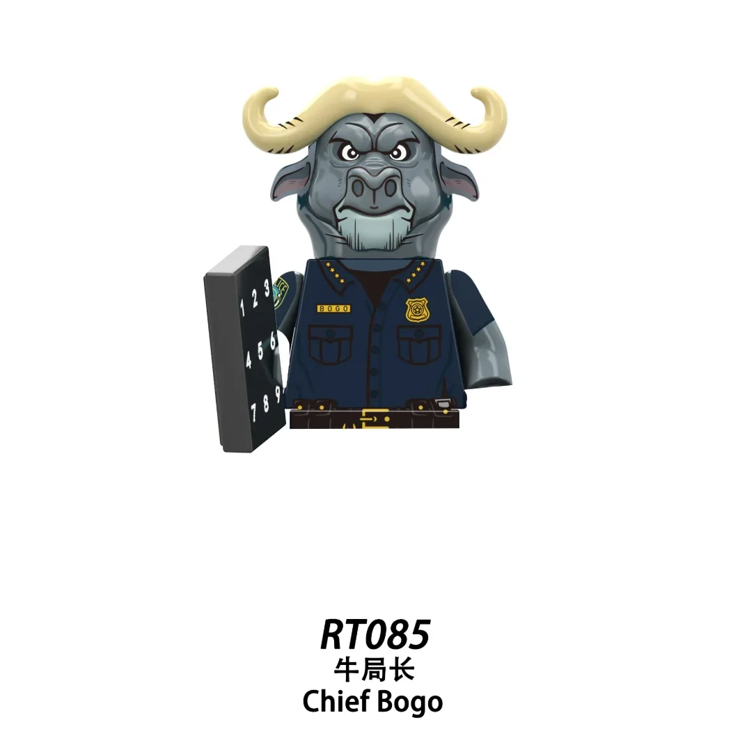 ตัวต่อซูโทเปีย รุ่น RT8012 นิค จูดี้ ดอว์น เบลเวเธอร์ ลีโอเดอร์ ไลออนฮาร์ท แฟลช ชีฟ โบโก้ ของสะสมการ์ตูน