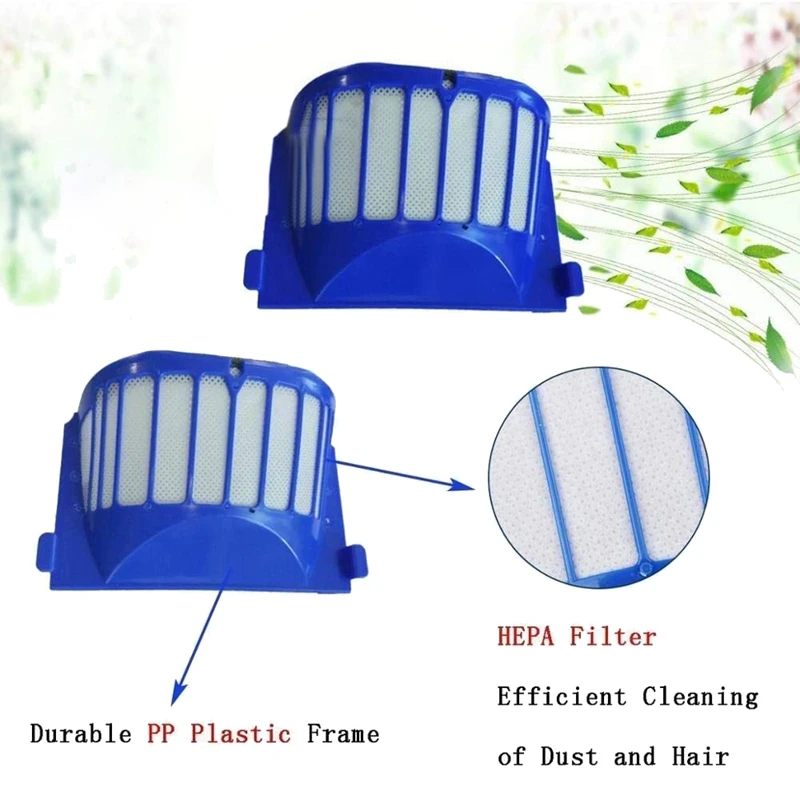 Kit de piezas de repuesto para aspiradora robótica, accesorios para Irobot Roomba serie 600, 620, 630, 650, 660, 670, 690