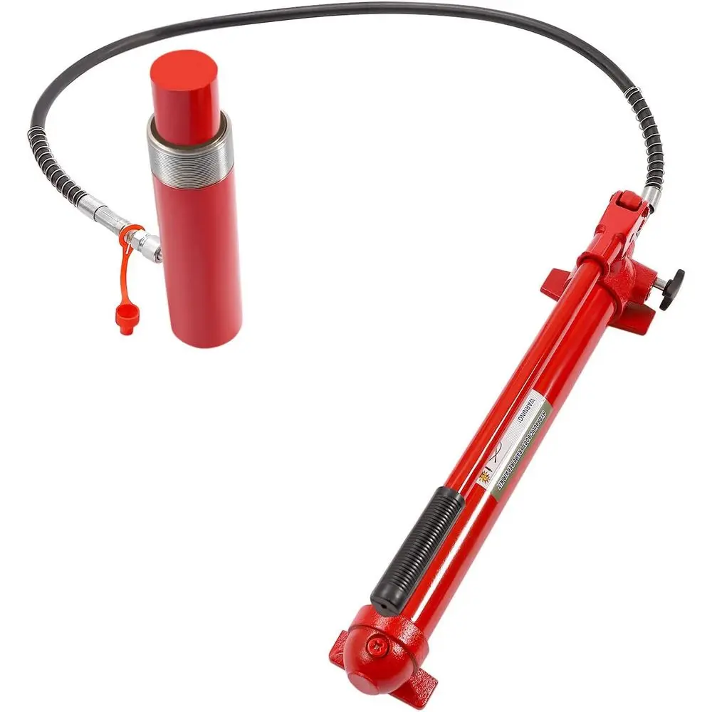 

Гидравлический домкрат на 20 тонн с грузоподъемностью 6 тонн и масляным шлангом 1,8 м для авторемонта и разгрузки кузова грузовика