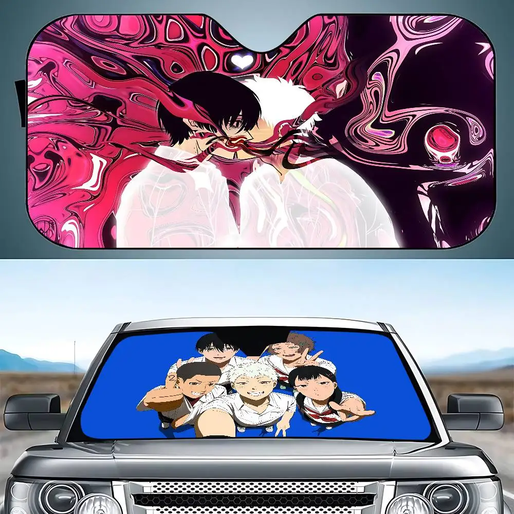 Anime T-the Summer Hikaru Died Stylish And Trendy Windshield Sunshade, Car Windshield Cover, Car Sunshade Curtain Sun Protection