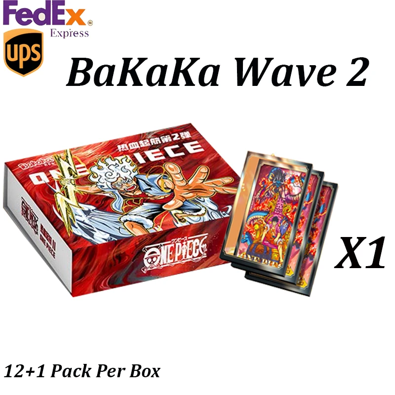 

New One Piece Collection Cards Bakaka Great Voyage II Anime Nami Luffy Zoro Diamond Flash Laser Ticket Stub Card Kids Gift Toy